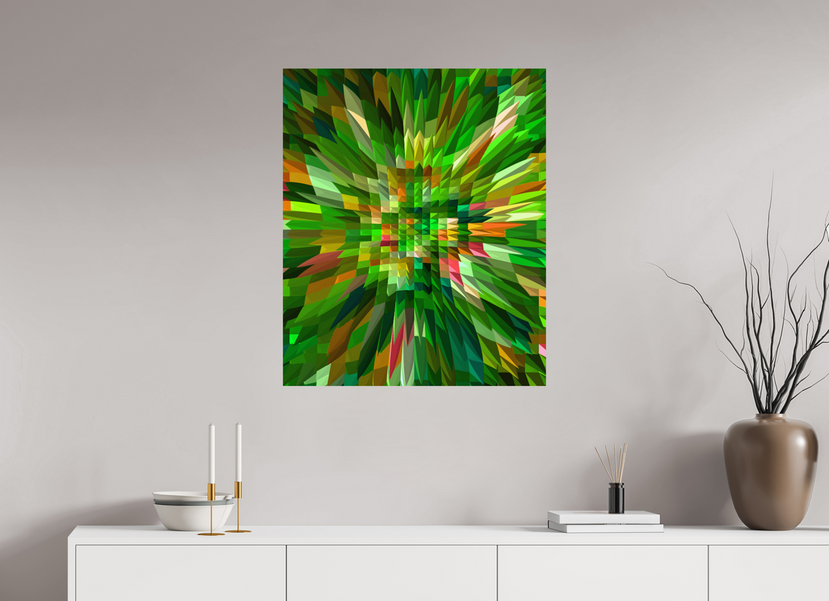 70 x 84.5 cm, Metal Print Bloom