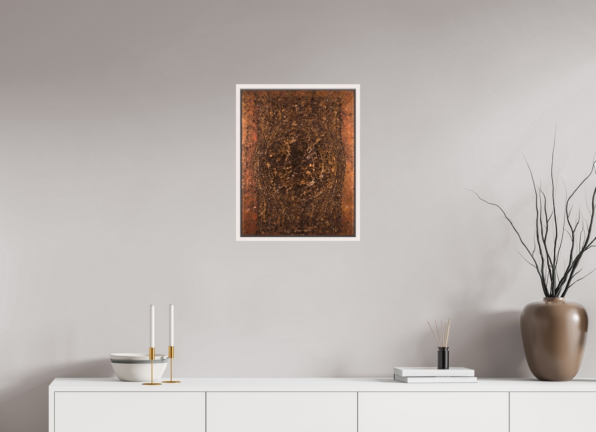 40 x 52 cm, Framed Canvas Print Anaeous