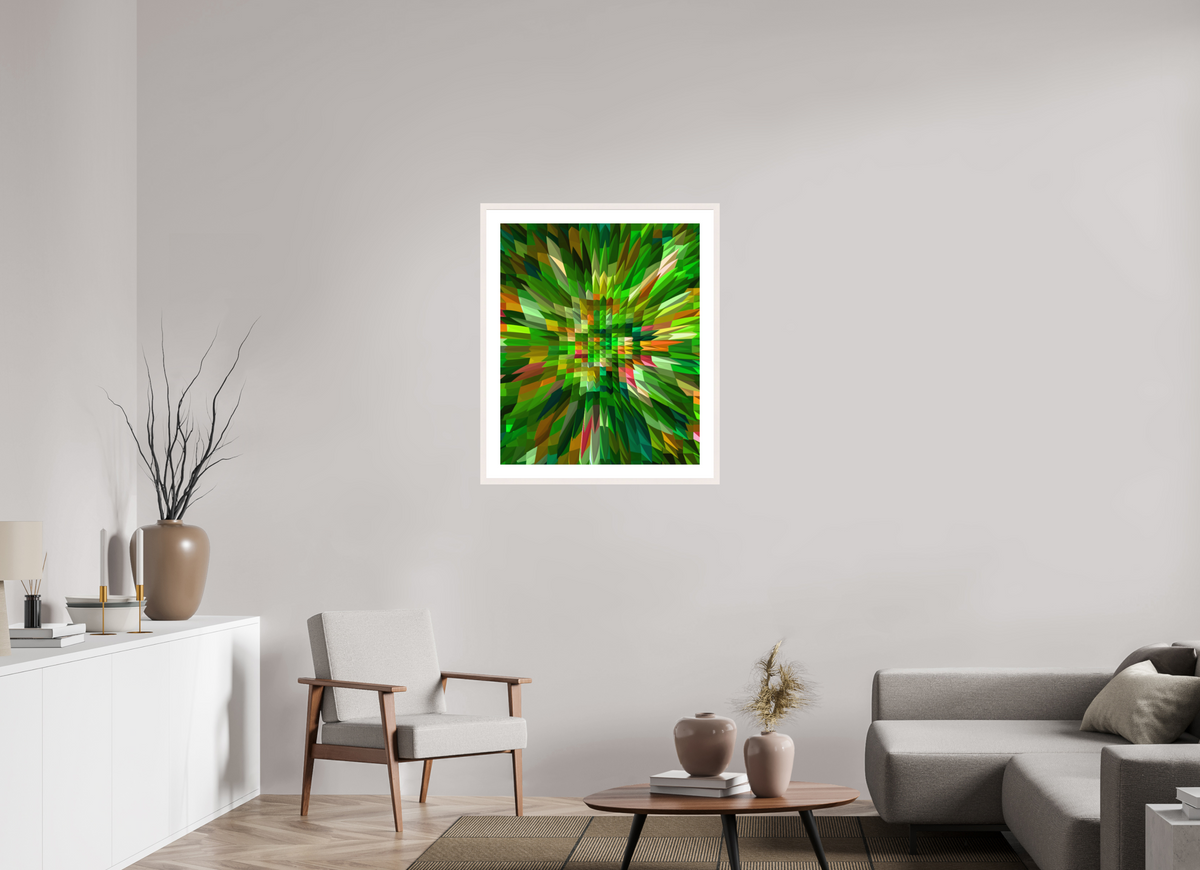 70 x 84.5 cm, Framed Paper Print Bloom