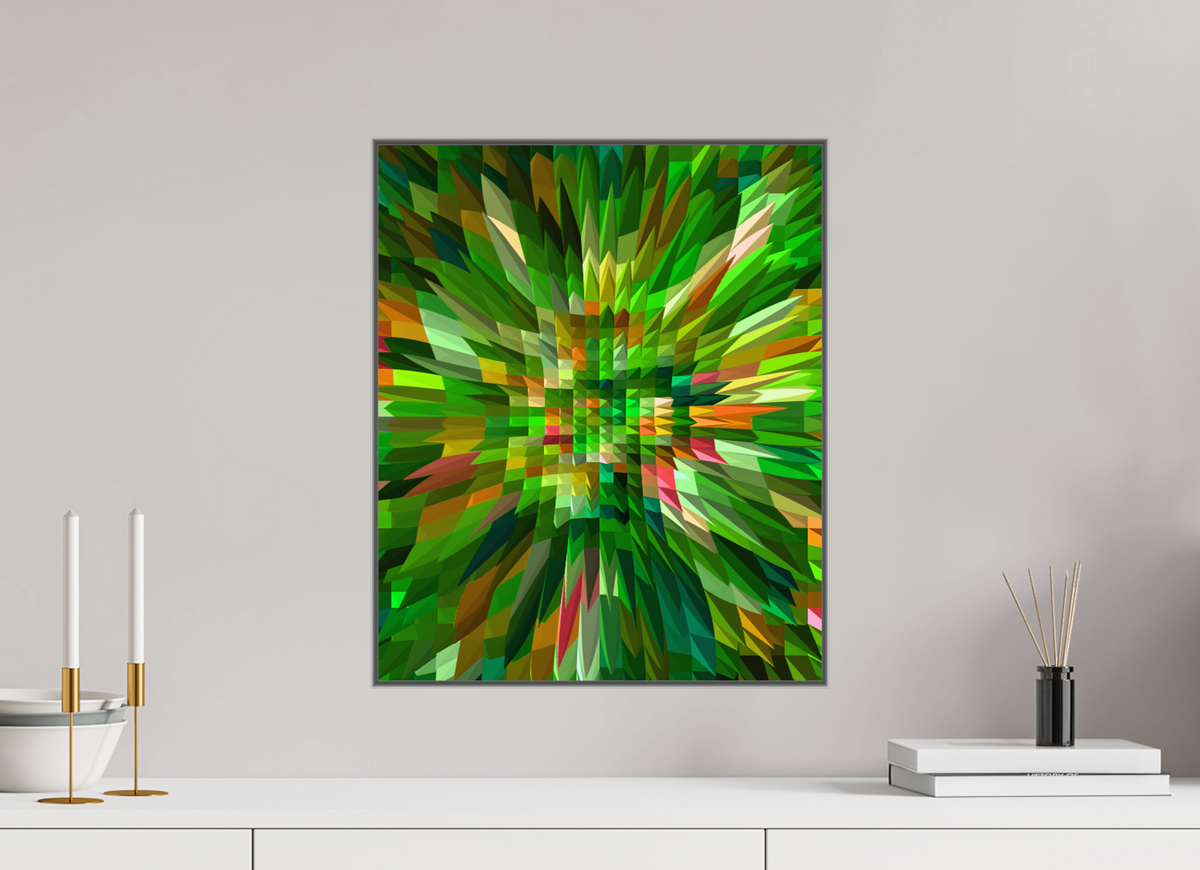 40 x 48.3 cm, Framed Acrylic Print Bloom