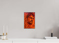 20 x 30 cm, Framed Metal Print He's Into The Darkness