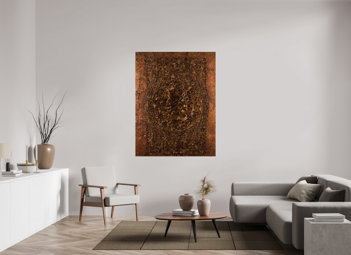 120 x 156.1 cm, Metal Print Anaeous