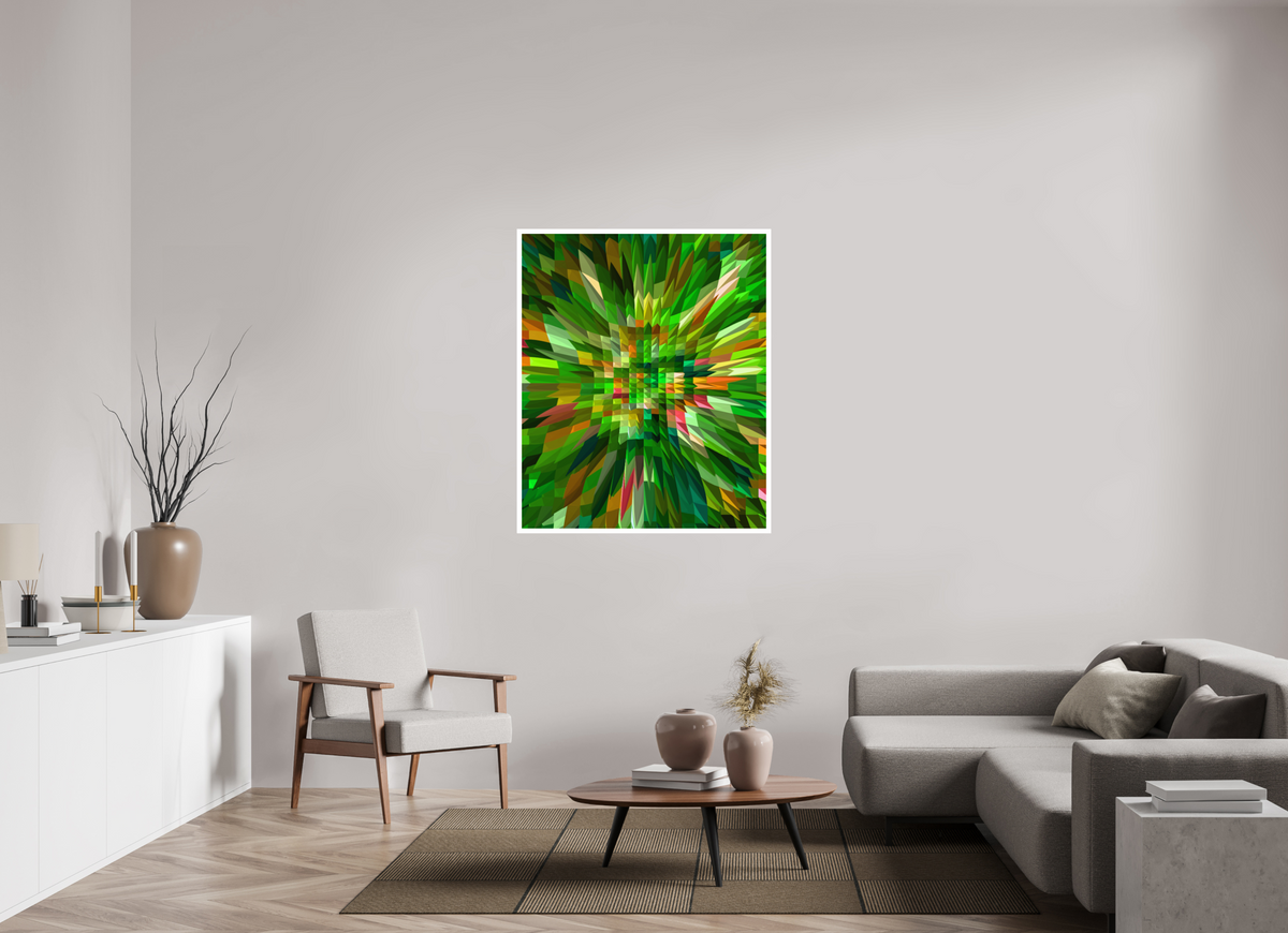 100 x 120.7 cm, Paper Print Bloom