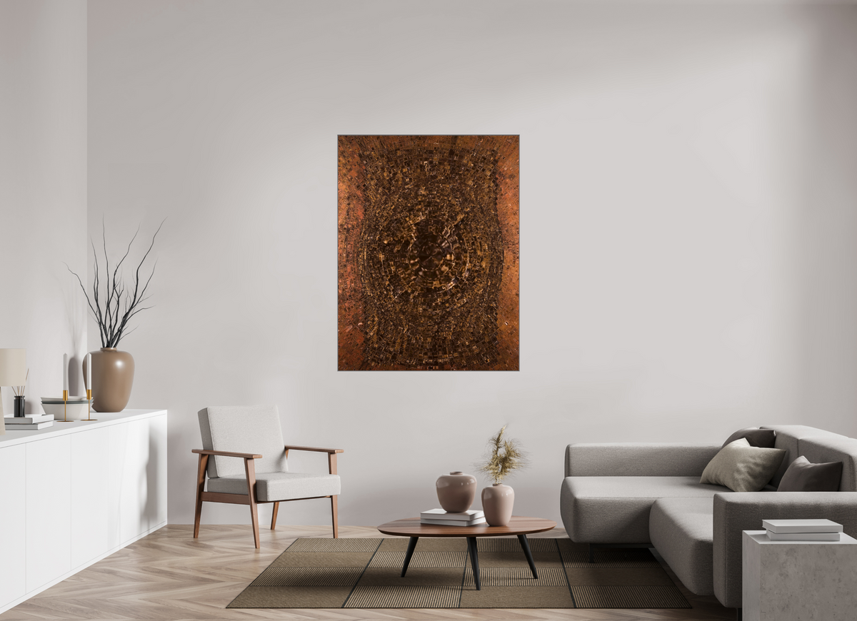 110 x 143.1 cm, Framed Acrylic Print Anaeous