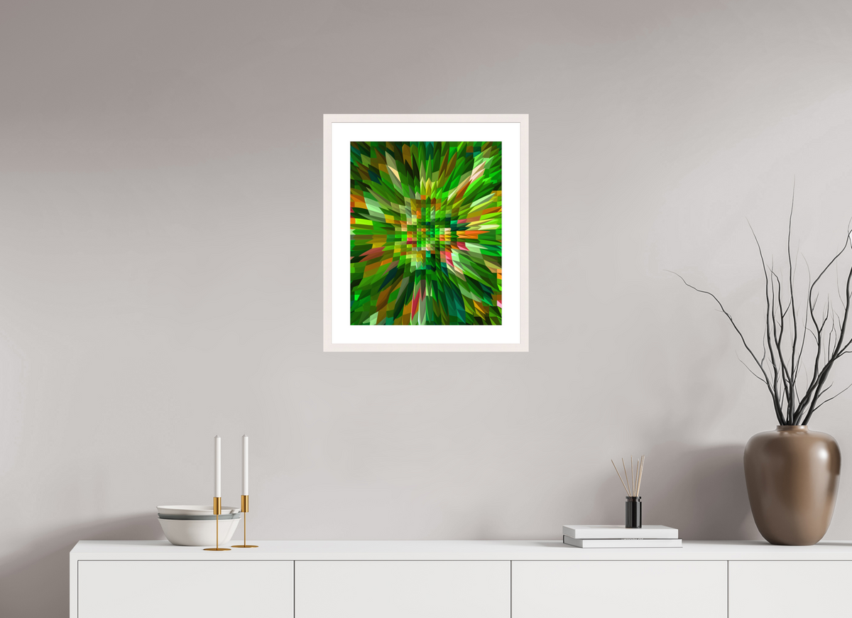 40 x 48.3 cm, Framed Paper Print Bloom