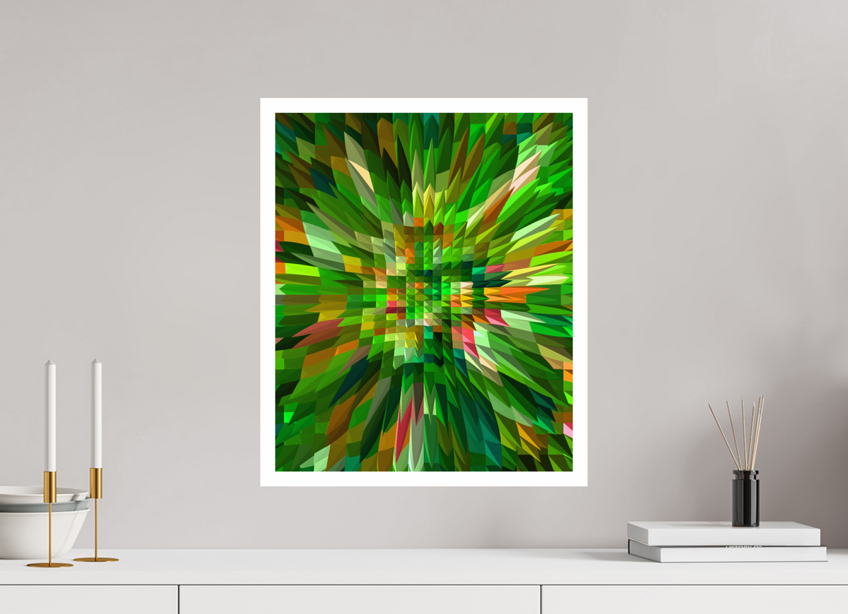 40 x 48.3 cm, Paper Print Bloom