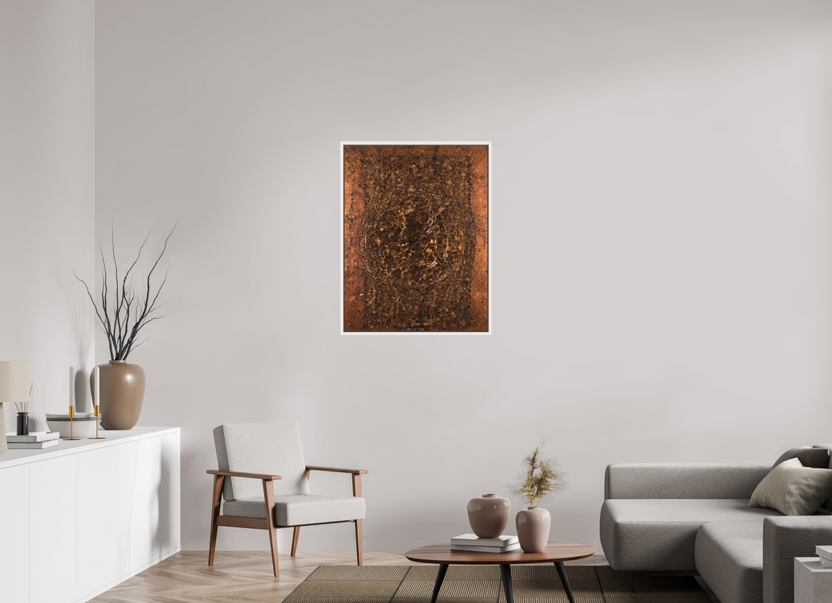 70 x 91.1 cm, Framed Canvas Print Anaeous