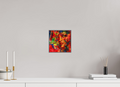 20 x 20 cm, Framed Metal Print Layers of Me