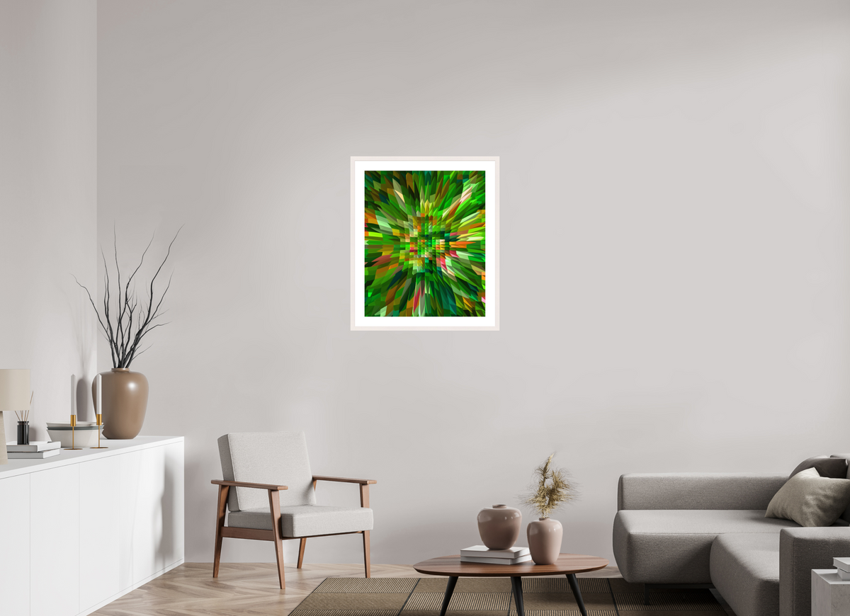 60 x 72.4 cm, Framed Paper Print Bloom